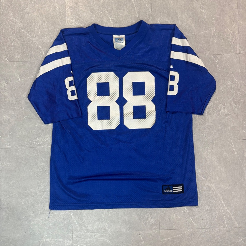 Vintage Adidas Indianapolis Colts Marvin Harrison 88 Jersey Mens XL Blue NFL